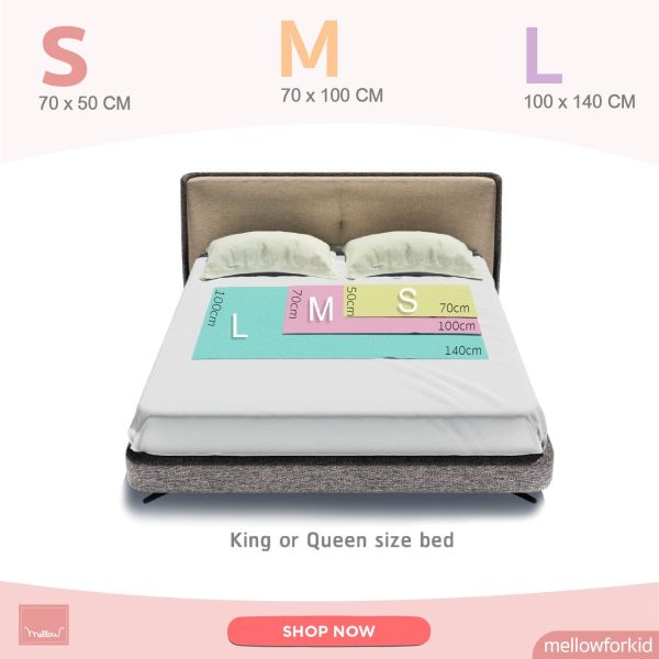 Mellow Quickdry ผ้ารองกันฉี่ ขนาด 50ซม.x70ซม. - Image 7