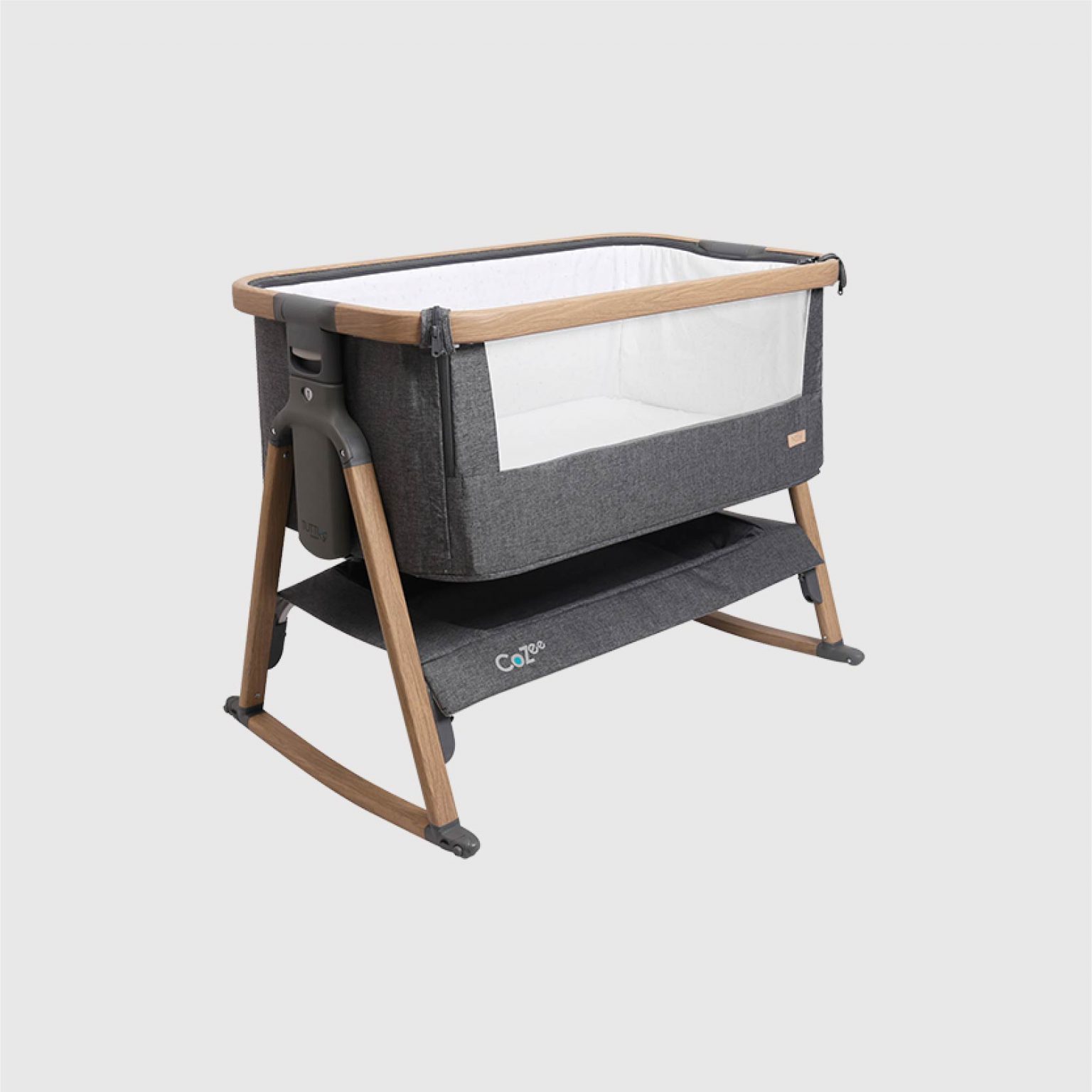 Cozee Bed side crib with Rocking เตียงนอนเด็กสำหรับวางข้างเตียง แบบโยก