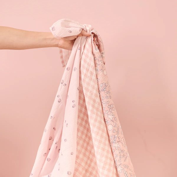 Tutti Bambini Muslin Squares 3pk ผ้าห่อตัวเด็ก - Image 7