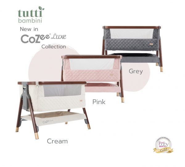 CoZee Luxe Bedside Crib เตียงนอนเด็กสำหรับวางข้างเตียง - Image 8
