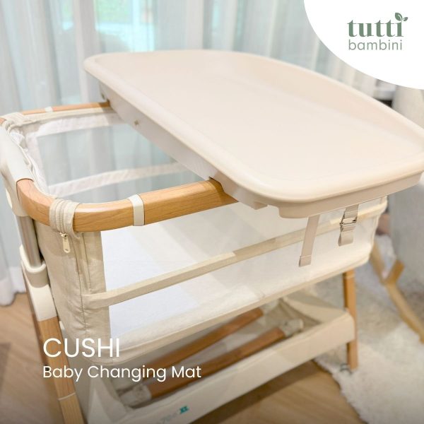 Tutti Bambini Cushi Baby Changing Mat เบาะรองเปลี่ยนผ้าอ้อม วางบนเตียง CoZee ได้ทุกรุ่น - Image 4