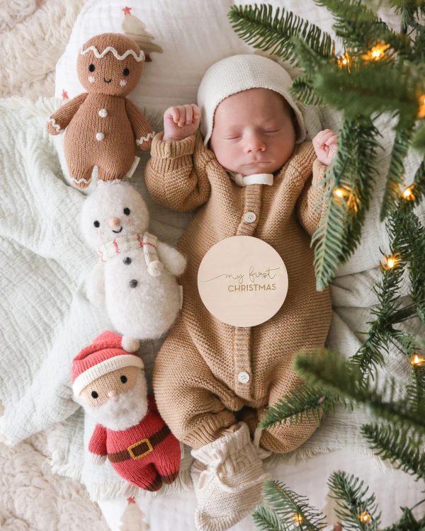 Baby gingerbread (icing white) 7 inch - Image 6