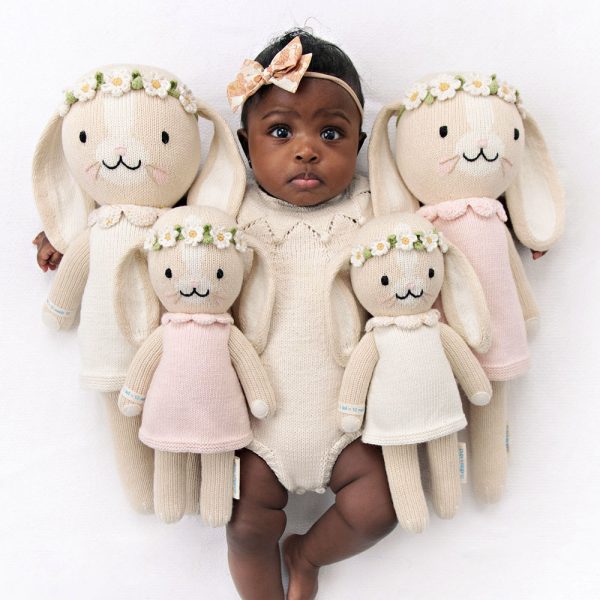 Hannah the bunny pink 20 inch - Image 5