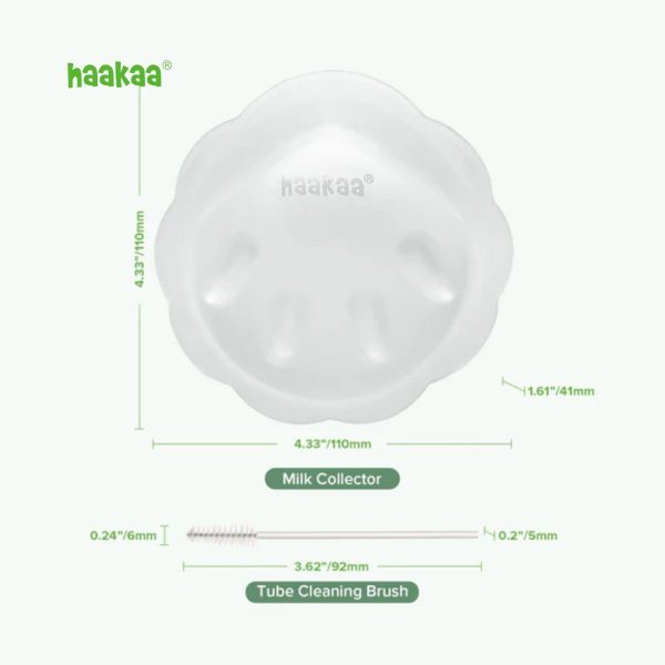 Haakaa Petal Soft Silicone Milk Collector ซิลิโคนรองรับน้ำนม - Image 6