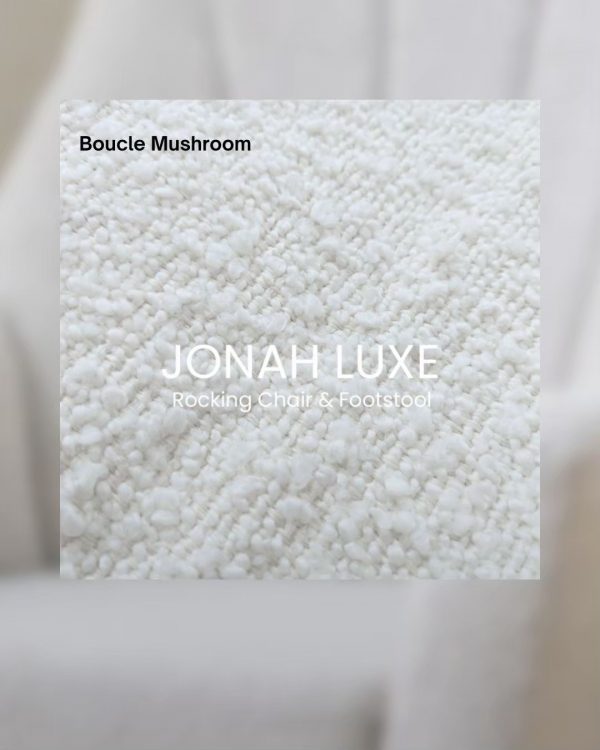 Tutti Bambini Jonah Luxe Rocking Chair & Footstool เก้าอี้โยกให้นม - Image 5