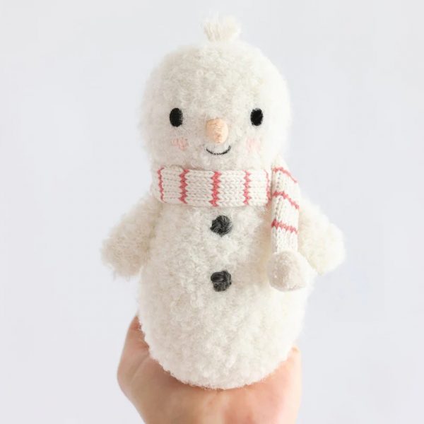 Baby snowman (candy cane stripe) 7 inch - Image 4