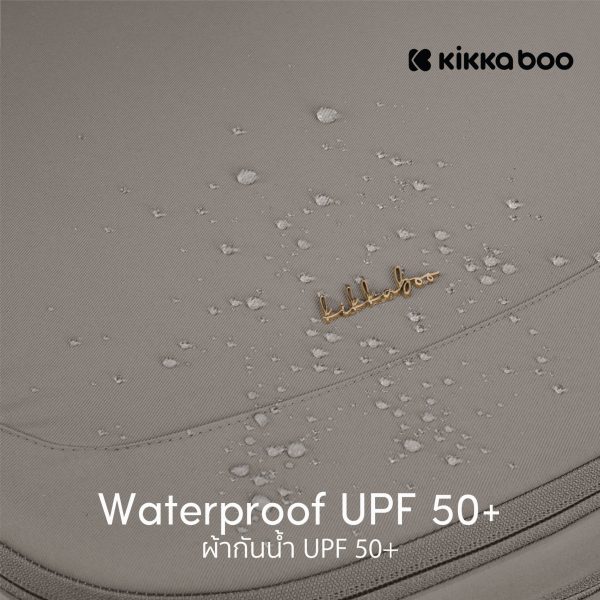 Kikkaboo Goya Platinum 2in1 รถเข็นเด็ก Full-Size พร้อมเปลเด็กพับได้ - Image 10