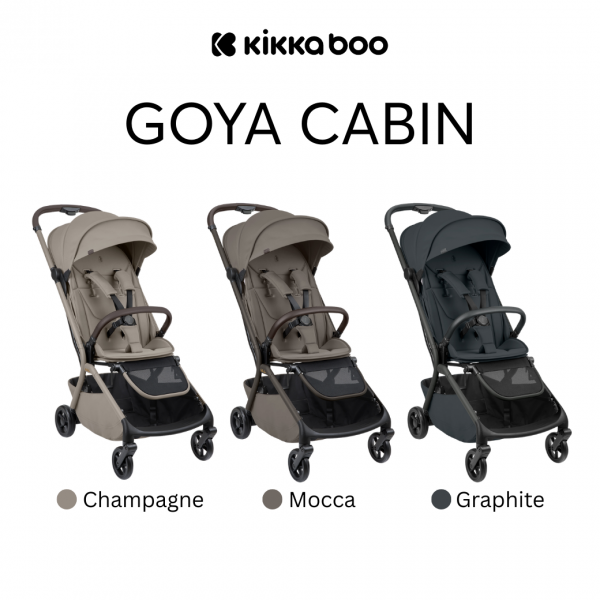 Kikkaboo Goya Cabin รถเข็นเด็ก พับเล็ก ขึ้นเครื่องได้ - Image 9