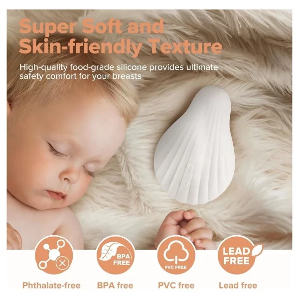 Haakaa Warming Breast Massager เครื่องนวดกระตุ้นน้ำนมแบบอุ่น - Image 5