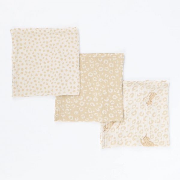 Tutti Bambini Muslin Squares 3pk ผ้าห่อตัวเด็ก - Image 5