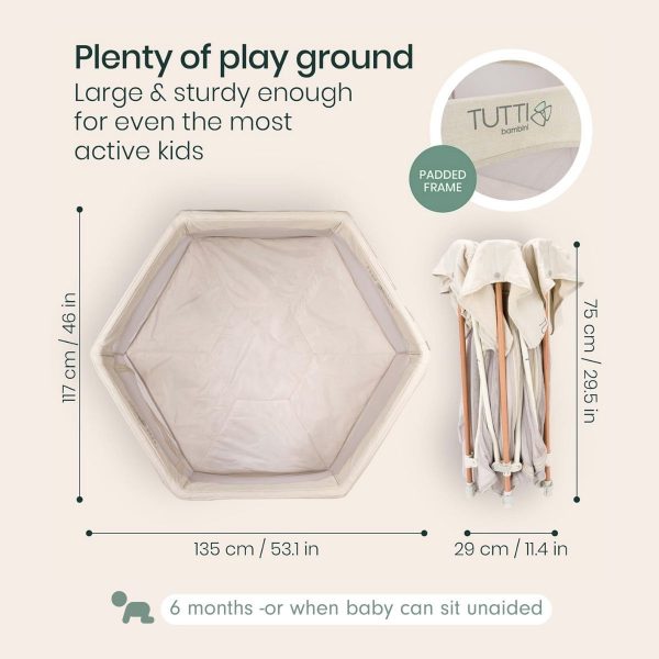 Hexa Playpen คอกกั้นทรงหกเหลี่ยม - Image 7