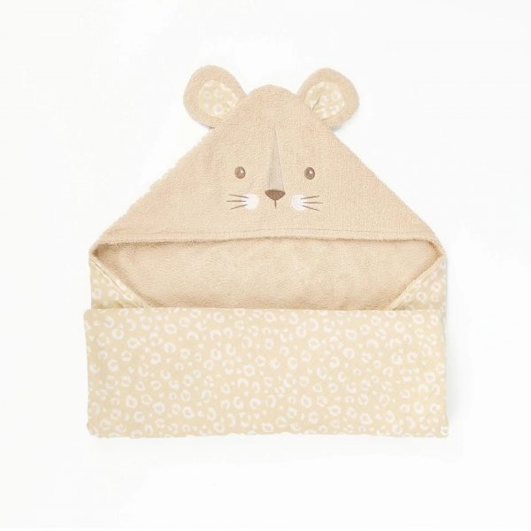 Tutti Bambini Hooded Towel ผ้าขนหนูคลุมหัวสำหรับเด็ก เนื้อผ้านุ่ม ซึมซับน้ำได้ดี ซักเครื่องได้ - Image 11