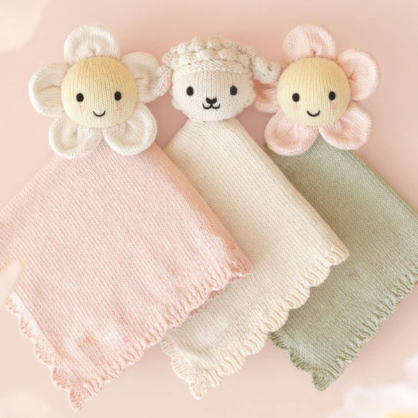 Baby daisy lovey (ivory) - Image 7