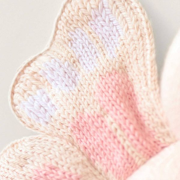 Baby butterfly (petal pink) 7 inch - Image 3