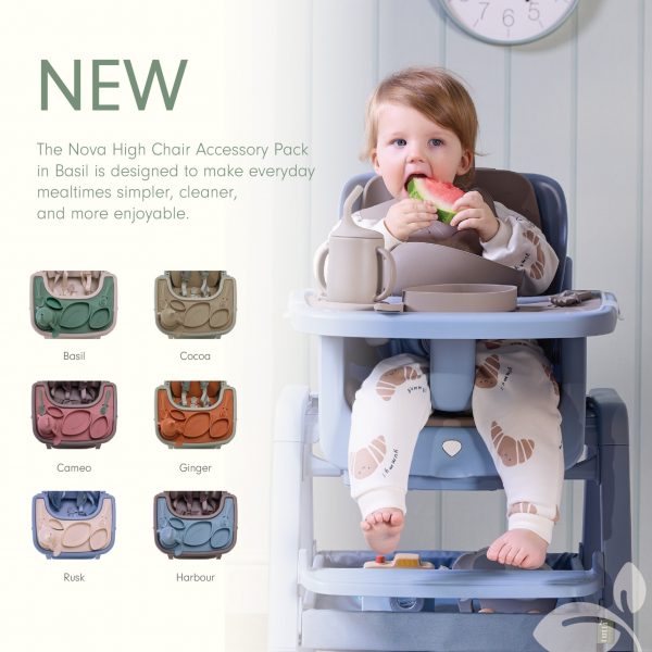 Tutti Bambini Nova Maison Silicone Accessory Pack ชุดอุปกรณ์เสริมซิลิโคน สำหรับทานอาหาร - Image 5