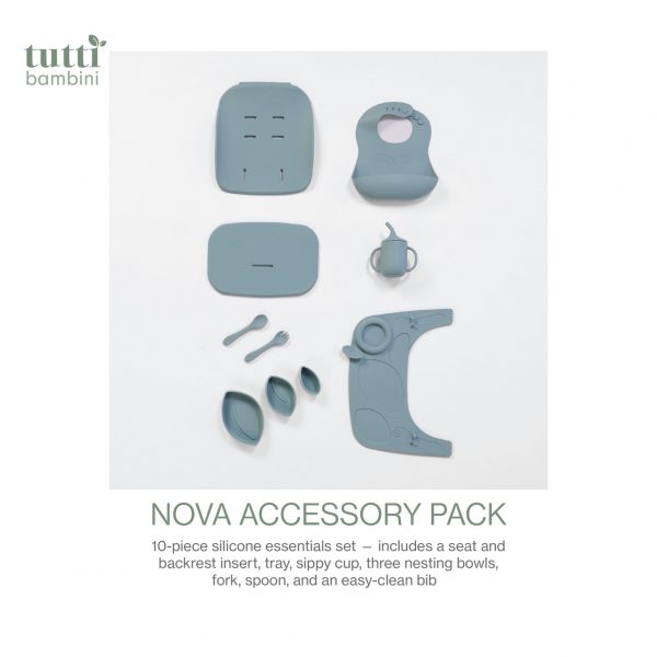 Tutti Bambini Nova Maison Silicone Accessory Pack ชุดอุปกรณ์เสริมซิลิโคน สำหรับทานอาหาร - Image 4