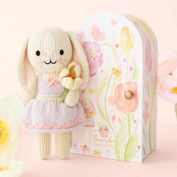 Tiny Lavender the bunny 6 inch - Image 5