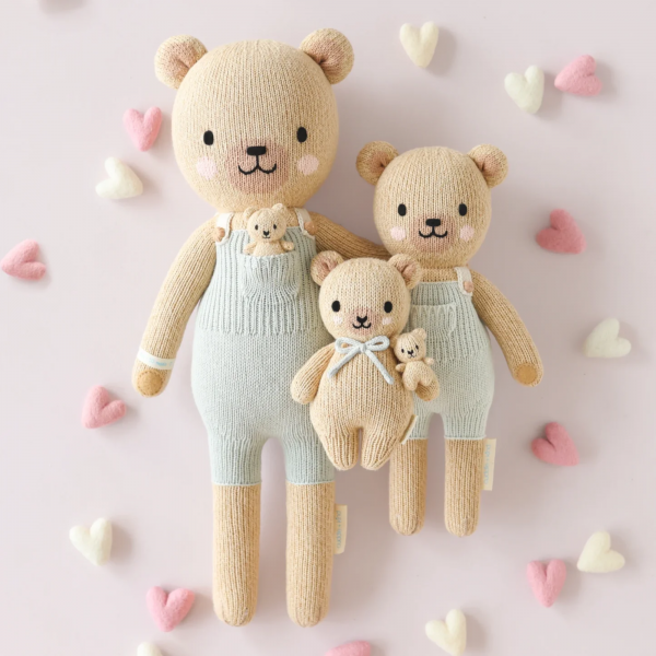 Baby honey bear (robin’s egg blue) 7 inch - Image 2