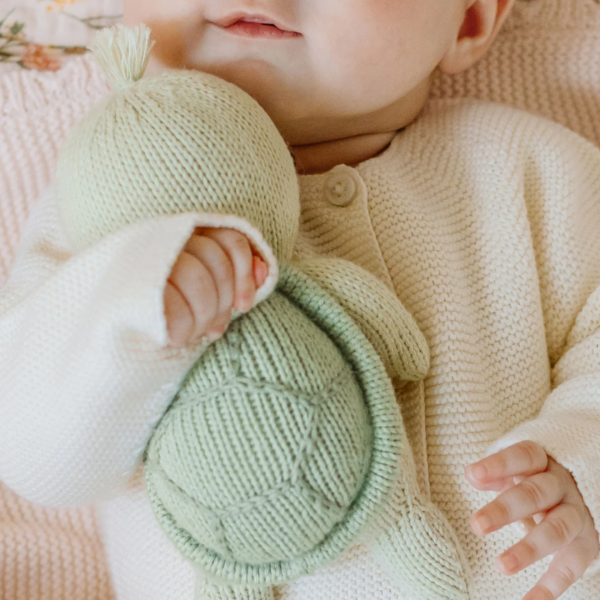 Baby turtle (aqua) 7 inch - Image 3
