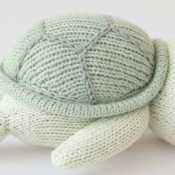 Baby turtle (aqua) 7 inch - Image 5