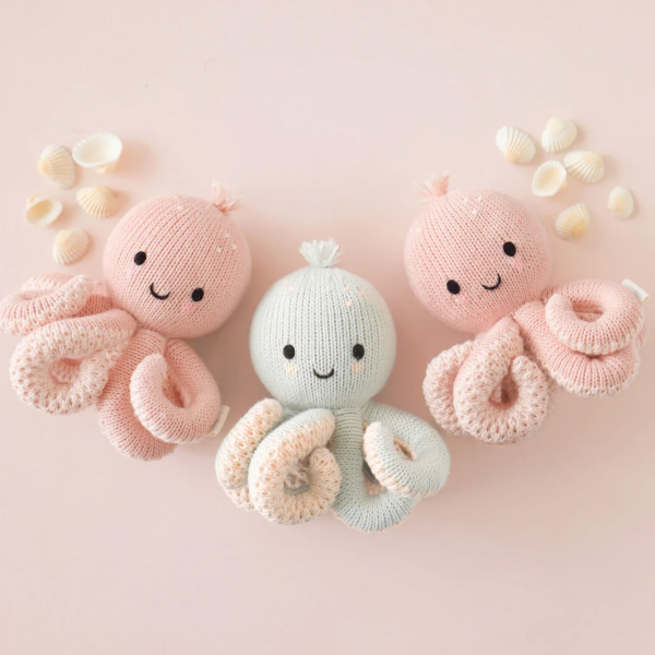 Baby octopus (pink) 7 inch - Image 6