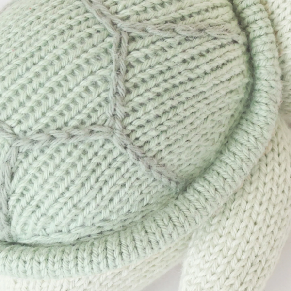 Baby turtle (aqua) 7 inch - Image 4