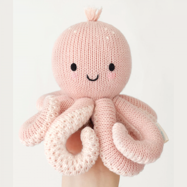 Baby octopus (pink) 7 inch - Image 3