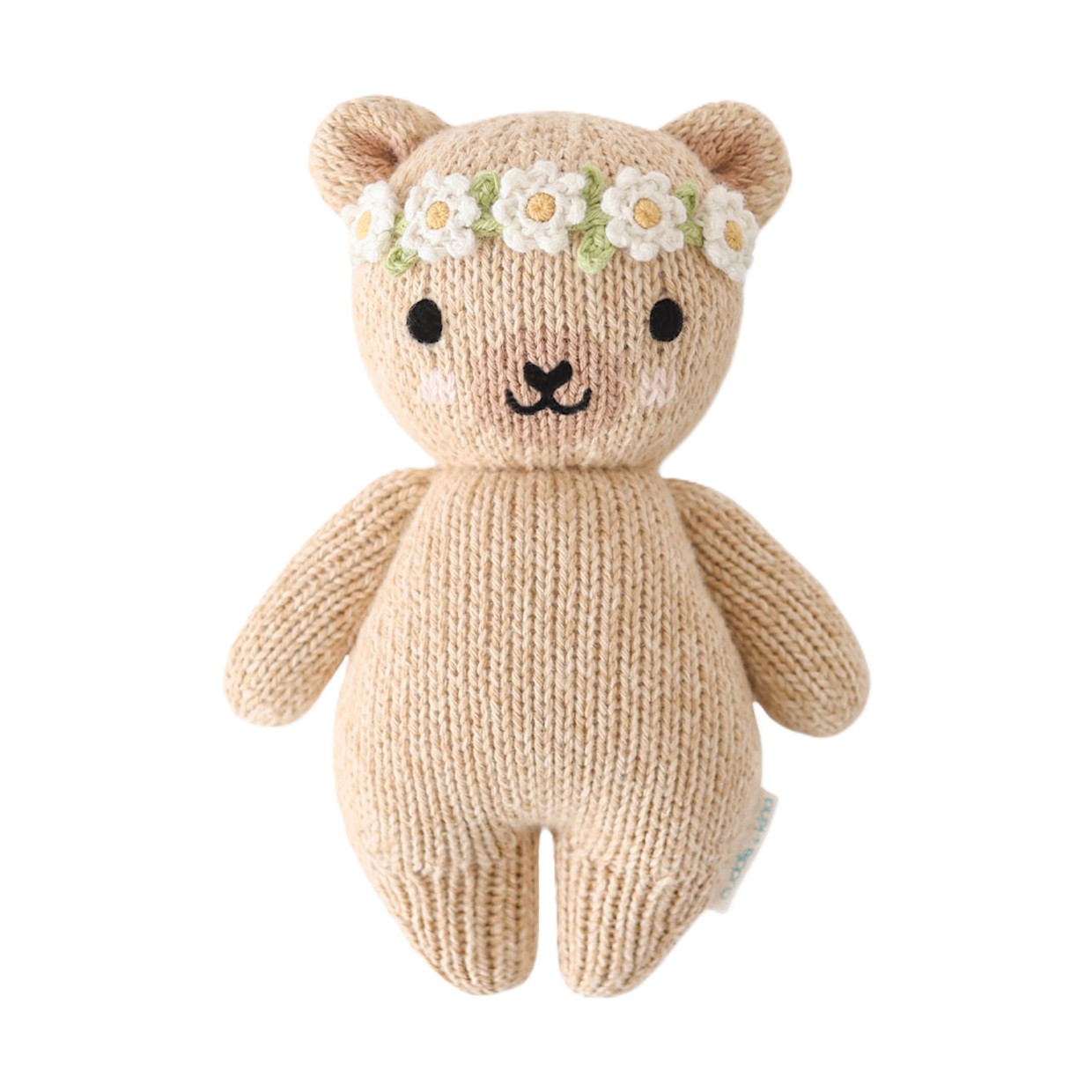 Baby honey bear (flower crown) 7 inch
