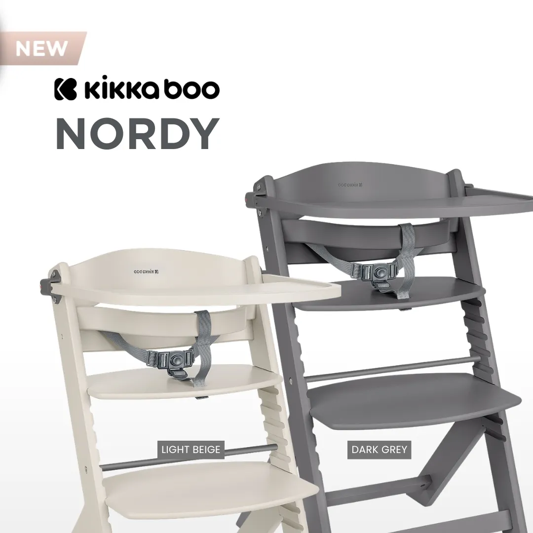 Kikkaboo เก้าอี้กินข้าว Nordy-1