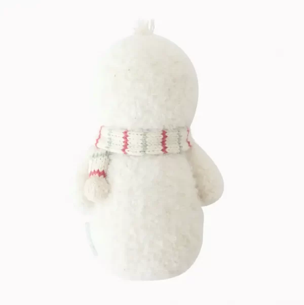 Baby snowman (peppermint stripe) 7 inch - Image 2