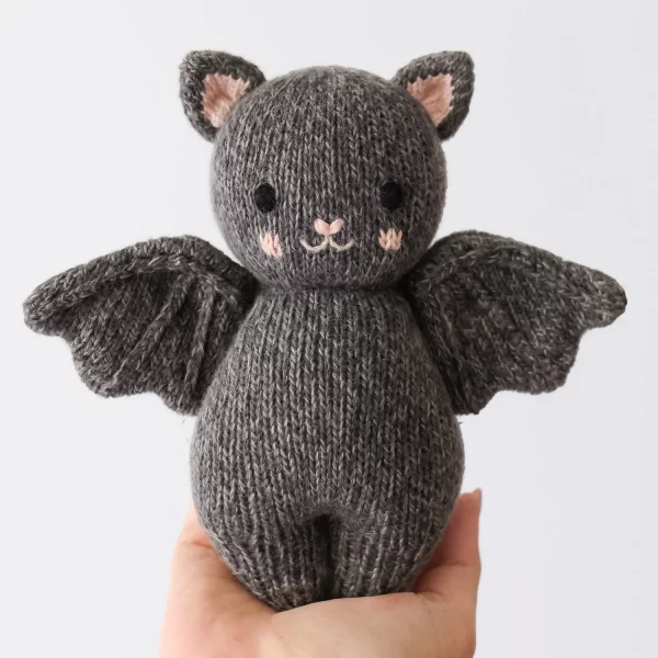 Baby bat (charcoal) 7 inch - Image 5
