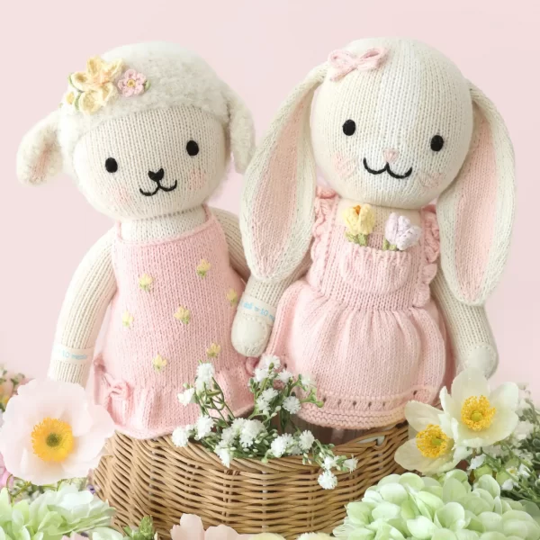 Little Clover the bunny (blossom) 13 Inch - Image 4