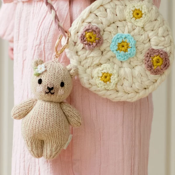 Honey Bear with Flower Bag Charm - Image 7